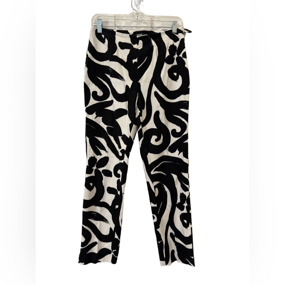Premise Black and White Swirl women’s Pants. Size 6